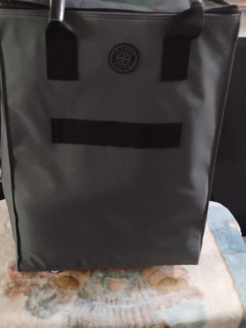 Veloci Gray  Tote Bag